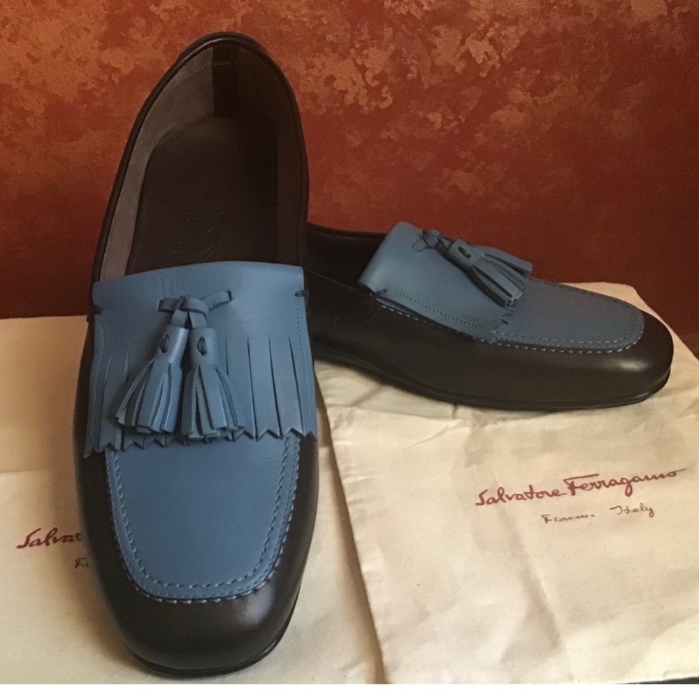 Salvatore Ferragamo men’s shoes Size 8.5 NWT